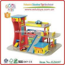 2014 new wooden garage toy for kids,popular garage toy ,hot sale wooden garage toy